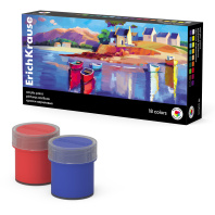 Краски акриловые ErichKrause Дух искусства 18 цветов по 20 мл (в коробке 18 шт)