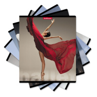 Тетрадь общая ученическая ErichKrause Балет, 48 листов, клетка, матовая ламинация_MIX-PACK