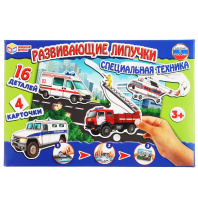 Игра развивающая на липучках "Специальная техника"