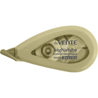 Корректирующая лента deVENTE. sigNATURE,  5мм*12м, полупрозр. корпус, оливковый