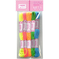 Набор ниток мулине"deVENTE.DIY Neon ART" , 8м., 5цв. 5шт.