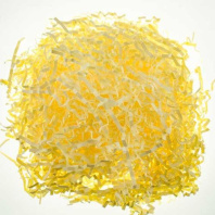 Наполнитель бумажный 50гр, 3 мм, желтая пастель