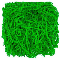 Наполнитель бумажный 50гр, 3 мм, лесной зеленый