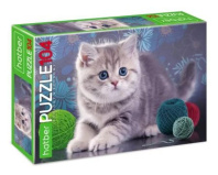 Пазлы  104 элементов  220*320мм. "На мягких лапках"