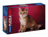 Пазлы 1000 элементов  680*480мм. "Пушистое счастье" Premium