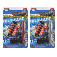 Игрушка пистолет "Полиция" с пулями-присосками