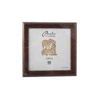 Фоторамка дерево 13*13см. 1702 (Темно-коричневая)