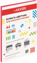 Бумага А4 цветная  50л ИНТЕНСИВ, красная