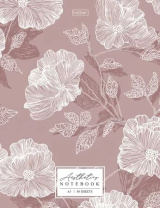 Блокнот А5 7БЦ  80л "Flower aesthetics" кл., 5цв.блок, мат. лам.