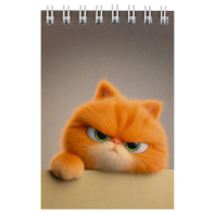 Блокнот А7  40л гребень "Чайки у моста" кл., УФ-лак