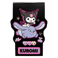 Блокнот А7  40л скоба "Куроми" без лин., тисн.фольгой, фигурн.выруб.