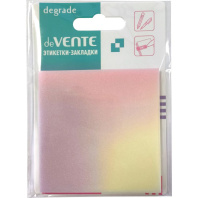 Блок с липким краем (73х73мм) 50л, пластиковый, прозрачный, искрящиеся с дизайном