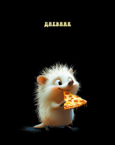 Дневник универсальн. обл. 7БЦ "Милый зверёк" глянц.лам., 40л.