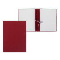 Папка д/дипломных работ А4, без бумаги, без надписи,  бордовая