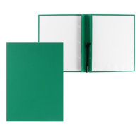 Папка д/дипломных работ А4, без бумаги, без надписи,  зеленая