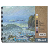 Альбом для пастели  А4 54л. 160г/м2 "Aquamarinе" 9 цветов, хлопок 40%*