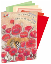 Папка для пастели  А4 8л. 160 г/м2  "Страна чудес. Сон в маковом поле" 4 цвета