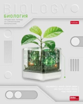 Тетрадь предметная А5 Биология "Техно" 48л, кл., выб.лак.