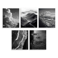 Тетрадь А5  96л кл. Феникс+ "Сила природы" мат.лам.