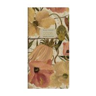 Еженедельник дат. 2026г, 87*165мм  64л., кожзам., тв.пер. "Flora. Цветочная страсть"