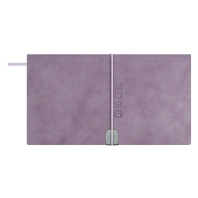 Планинг дат. 2026г 175*95мм 64л., кожзам., мягк.пер. "Тиволи глосс сиреневый" +ПОДАРОК