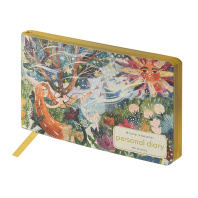 Еженедельник недат. А6  80л., мягк.обл., кож.зам. "Русалка"