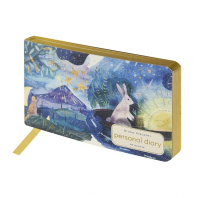 Еженедельник недат. А6  80л., мягк.обл., кож.зам. "Сон"**