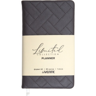 Планинг недат. 100*170мм  80л.,кожзам "Elizabeth" темно-серый, 70м/г2