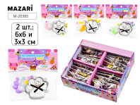 Антистресс-мялка 2 шт. "Сквиш лапки" 6*6см, 3*3см, ассорти