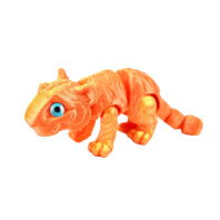 Игрушка 3D "Тигрёнок Бари" 10 см, цвет ассорти