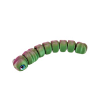 Игрушка 3D "Червячок Джим" 9 см, цвет ассорти