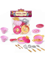 Игровой набор посуды 13 предметов, пластик