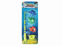 Рыбалка "Рыбка за рыбкой" 4 рыбки, удочка