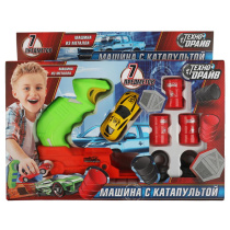 Машинка с катапультой 29*18см 7 предм.
