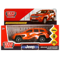 Машинка металл. 12см "Jeep Grand Cherokee. Спорт" инерционный механизм