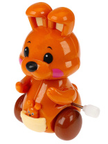 Игрушка заводная  "Зайчик" 5*5*8см цвет микс