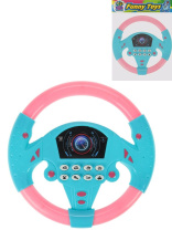 Игрушка музыкальная "Руль. Гонка" 18см звук,бат.2шт.АА не в компл.