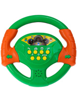 Игрушка музыкальная "Руль.Бип бип"  звук,бат.2шт.АА не в компл., 2 вида микс