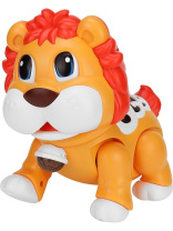 Интерактивная игрушка "Львёнок" 17,3*16,8*10,6 см, свет, звук