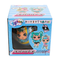 Шар-сюрприз "Кукла Тутти" с набором аксессуаров