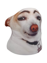 Игрушка антистресс "Собака с бровями"