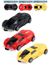 Трансформер 11см "Спорткар", цвет микс