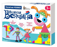 Мозаика магнитная Всякая всячина  84 элемента 3+