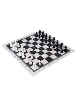 Шахматы пластиковые с полем 6+