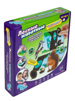 Игра развивающая на липучках "Лесные животные" 3+