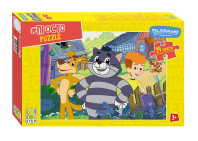 Пазл МАКСИ 24 элемента  500*345мм.  "Простоквашино. Продолжение" (С/м)