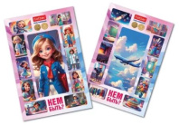 Пазл-рамка 200*300мм.  2в1 "Кем быть? для девочек"