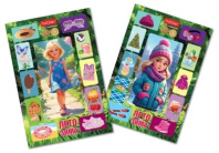 Пазл-рамка 200*300мм.  2в1 "Лето-Зима"