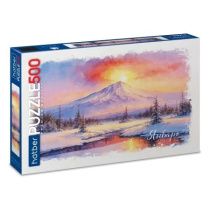 Пазлы  500 элементов  480*330мм.  "Калейдоскоп. 12 месяцев. Январь" Premium