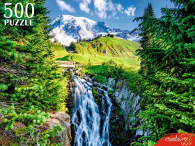 Пазлы  500 элементов  480*330мм. "Весна в горах"